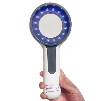 LED Woods Lamp Skin Analyzer with UV Magnifier for Facial Testing