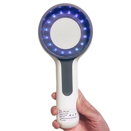 LED Woods Lamp Skin Analyzer with UV Magnifier for Facial Testing